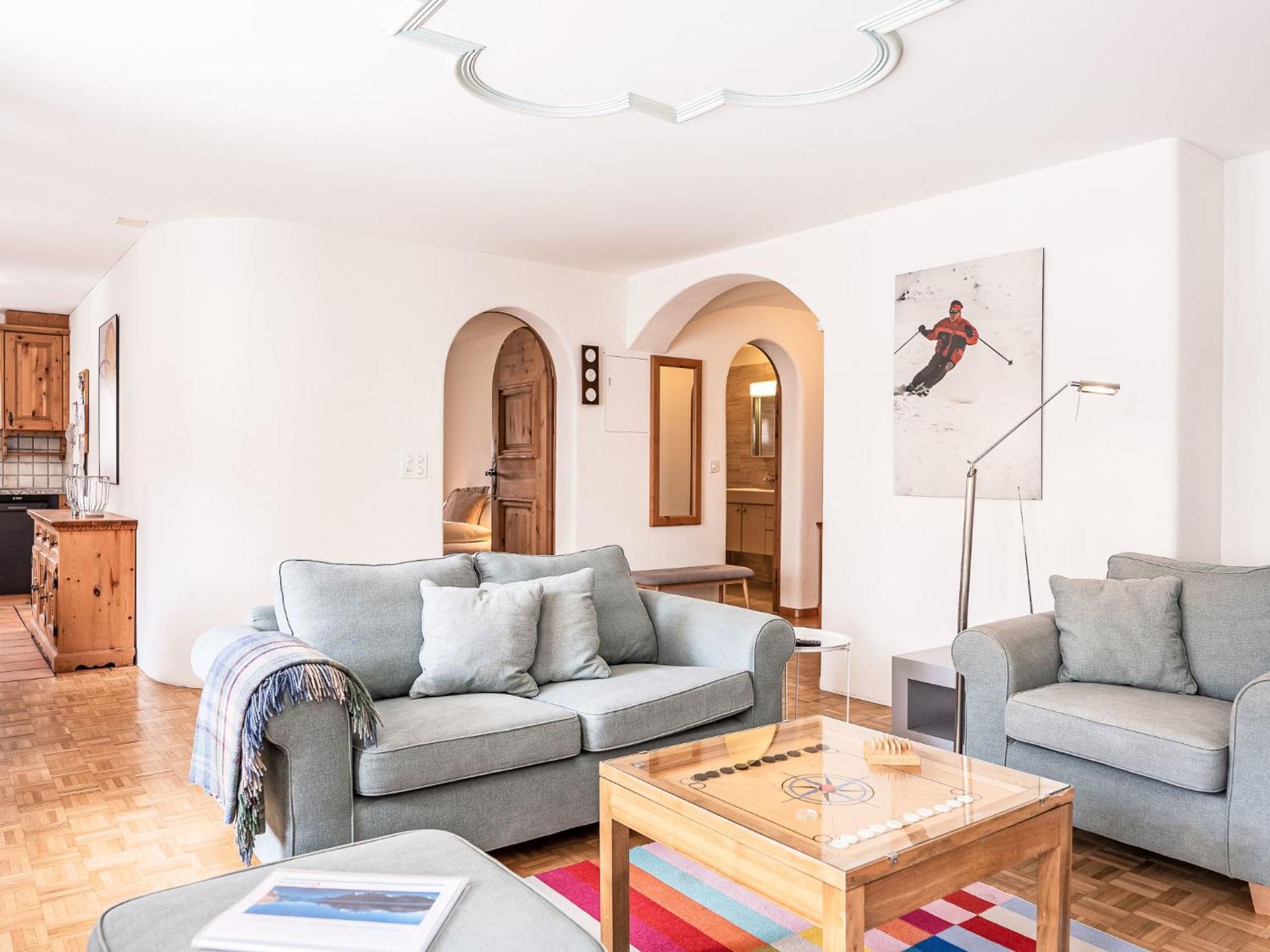 Apartment Chesa Mezzaun By Interhome Zuoz Exterior photo