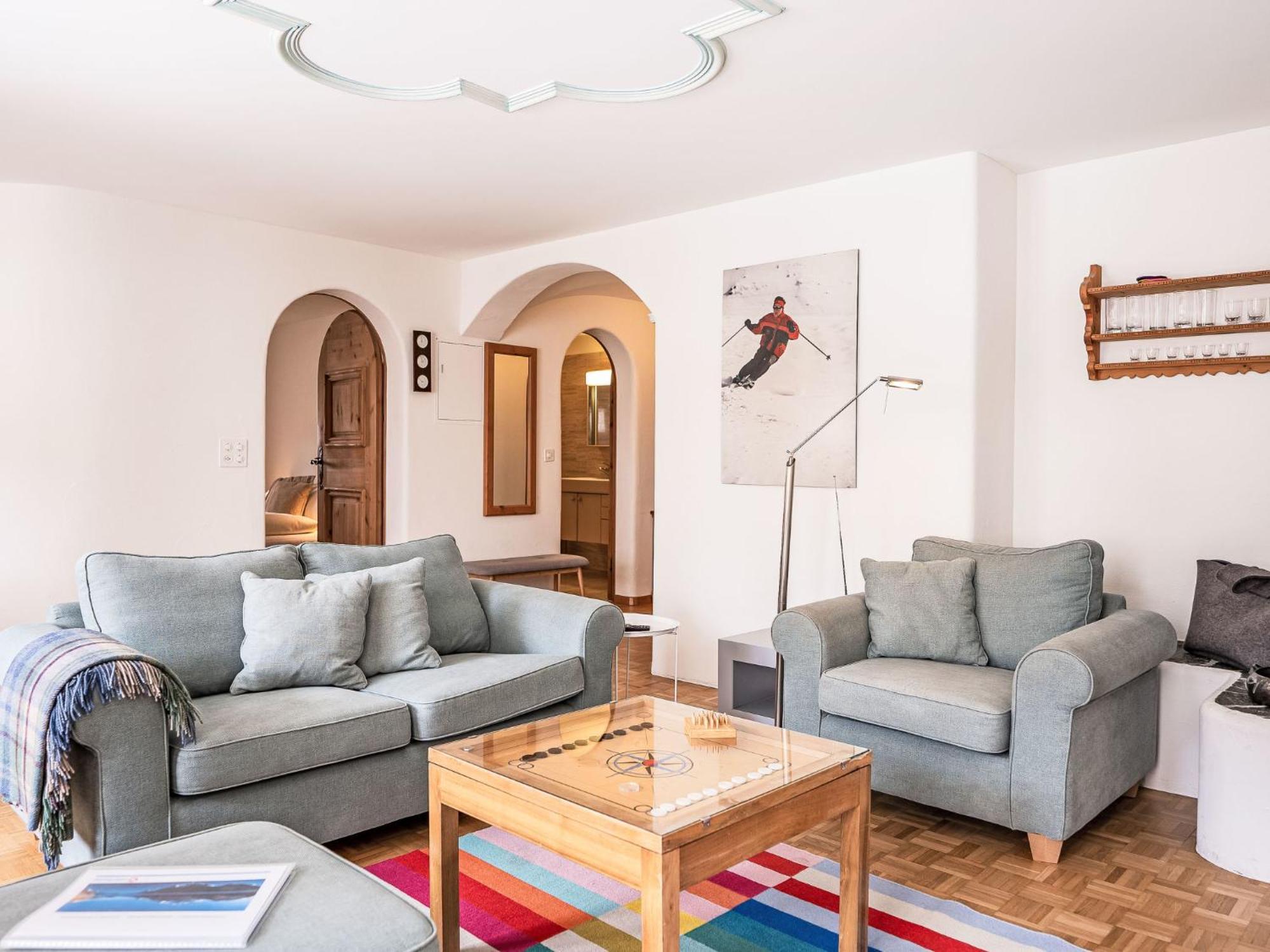 Apartment Chesa Mezzaun By Interhome Zuoz Exterior photo